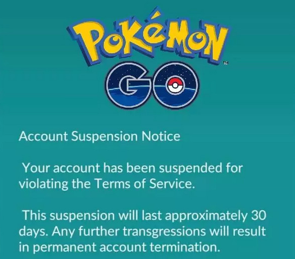 GPS Spoofing em Pokemon GO e Orna RPG: A Polêmica Que Nunca Sai do Mapa 5 Tela de softban no Pokemon GO